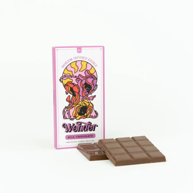 wonder 6000mg magic mushroom chocolate bar